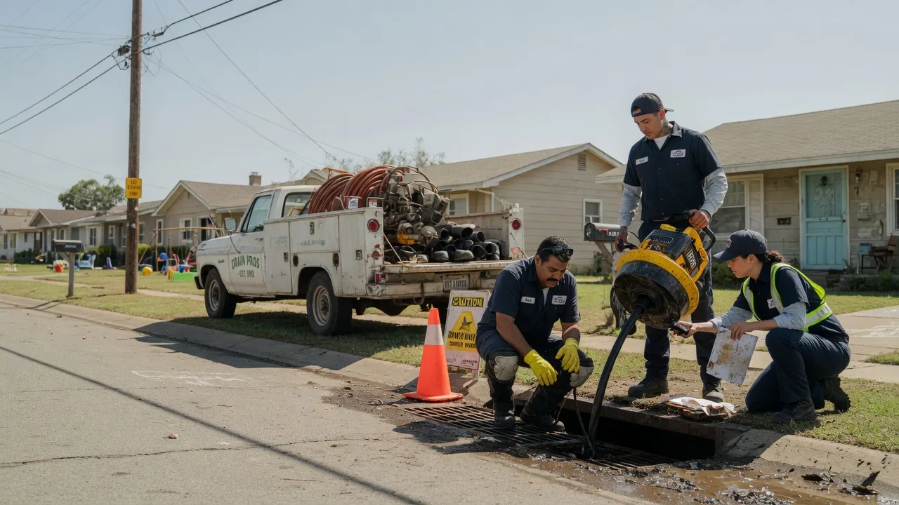 Drain Cleaning in Sunflower, AL near me